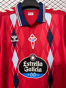 La Liga - 26-27 Celta de Vigo Third Red Jersey - image 3