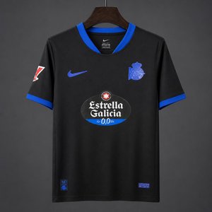 La Liga - 26-27 Deportivo La Coruna Away Black Jersey - image 1