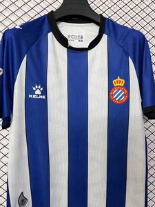 La Liga - 26-27 Espanyol Home Blue&White Stripe Jersey - image 4