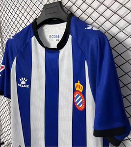 La Liga - 26-27 Espanyol Home Blue&White Stripe Jersey - image 5