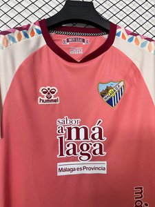 La Liga - 26-27 Malaga Away Pink-White Jersey - image 2