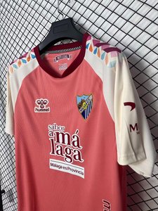 La Liga - 26-27 Malaga Away Pink-White Jersey - image 3