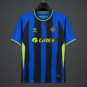 La Liga - 26-27 Real Betis Third Blue With Black Stripes Jersey - image 1