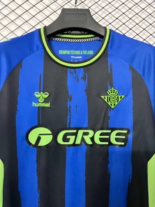 La Liga - 26-27 Real Betis Third Blue With Black Stripes Jersey - image 3