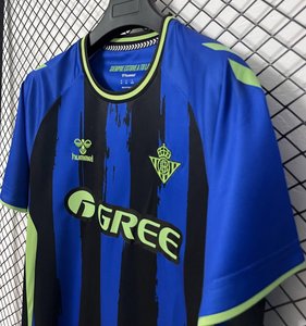 La Liga - 26-27 Real Betis Third Blue With Black Stripes Jersey - image 4