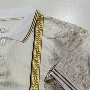 La Liga - 26-27 Real Madrid City Edition Cream with Gold and Polo Collar Jersey - image 4