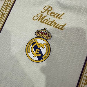 La Liga - 26-27 Real Madrid City Edition Cream with Gold and Polo Collar Jersey - image 6