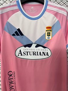La Liga - 26-27 Real Oviedo Away Pink Jersey - image 2