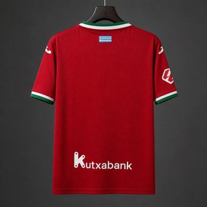 La Liga - 26-27 Real Sociedad Red Away Jersey - image 2