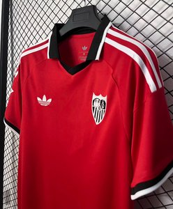 La Liga - 26-27 Sevilla Away Red Jersey - image 4