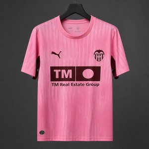 La Liga - 26-27 Valencia Third Pink Jersey - image 1
