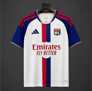 Ligue 1 - 26-27 Olympique Lyonnais Home White Jersey - image 1