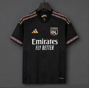 Ligue 1 - 26-27 Olympique Lyonnais Third Black Jersey - image 1