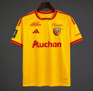 Ligue 1 - 26-27 RC Lens Home Yellow Red Jersey - image 1