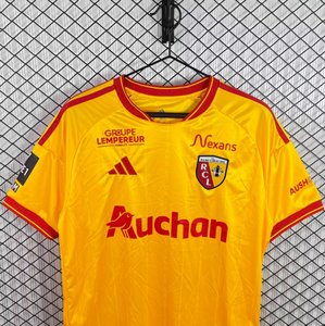 Ligue 1 - 26-27 RC Lens Home Yellow Red Jersey - image 2
