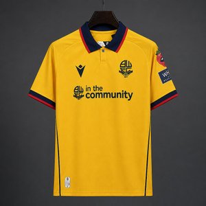 Premier League - 26-27 Bolton Wanderers Third Yellow Jersey - image 1