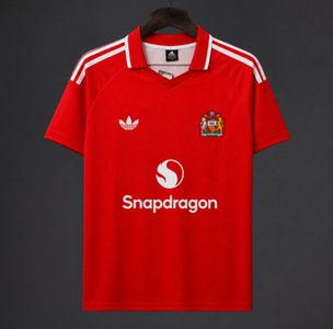 Premier League - 26-27 Manchester United 125th Anniversary Fourth Red Jersey - image 1