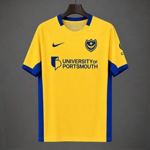 Premier League - 26-27 Portsmouth Away Yellow Jersey - image 1