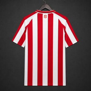 Premier League - 26-27 Sunderland AFC Red & White Stripes Home Jersey - image 2