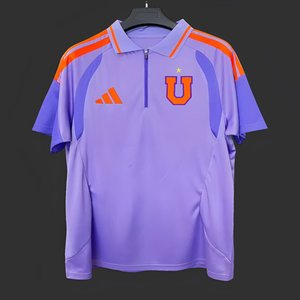 Cile - 26-27 Club Universidad de Chile POLO Purple Jersey - image 1