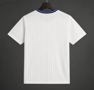 Colombia - 26-27 Adidas Originals Millonarios Vintage White Blue Pinstripe Jersey - image 2