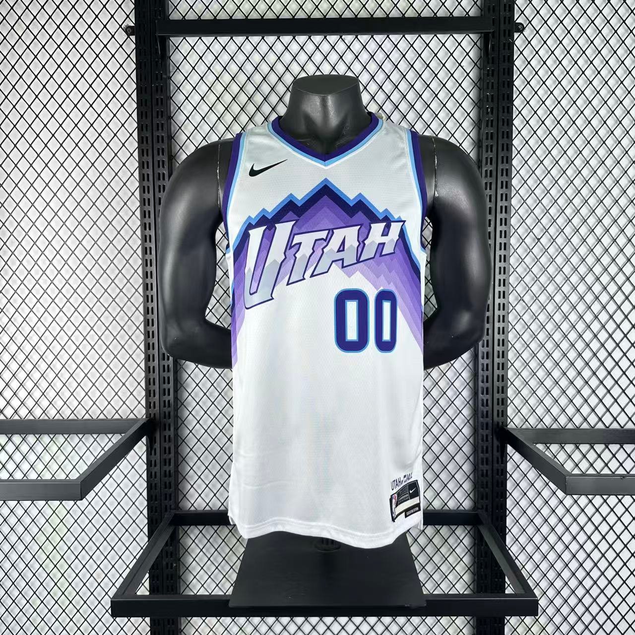 Utah Jazz White - #00