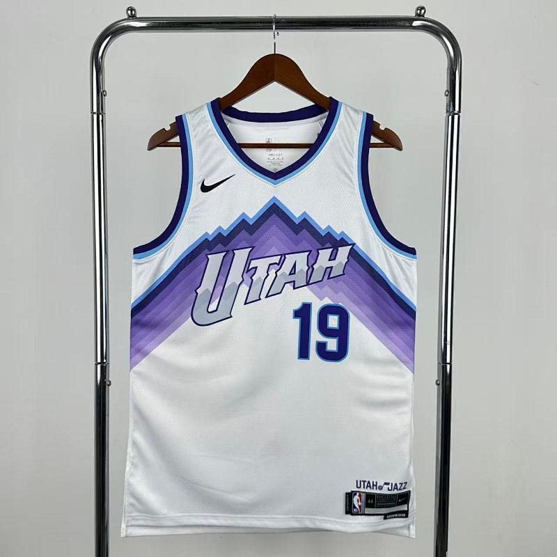 Utah Jazz White - #19