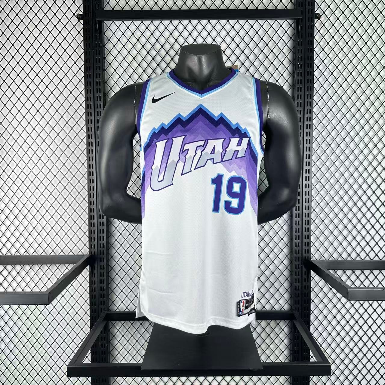 Utah Jazz White - #19