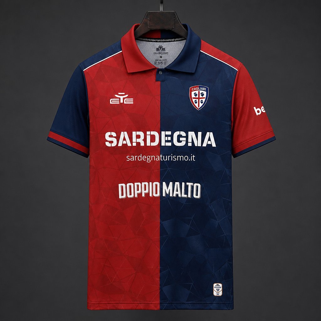Cagliari Calcio - 26-27 Cagliari Home Jersey