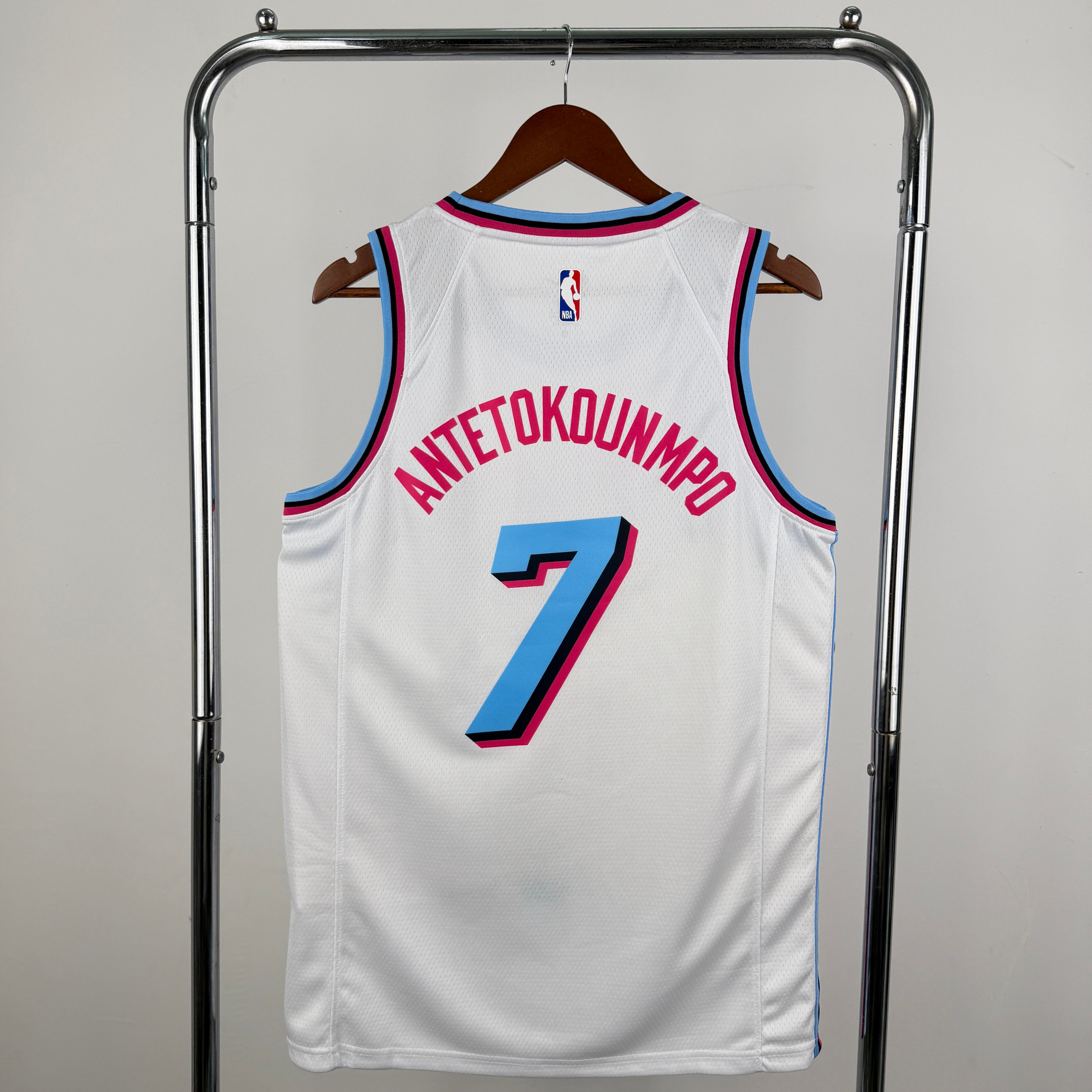 Giánnis Antetokoúnmpo - Miami Heat *CITY EDITION* White #7