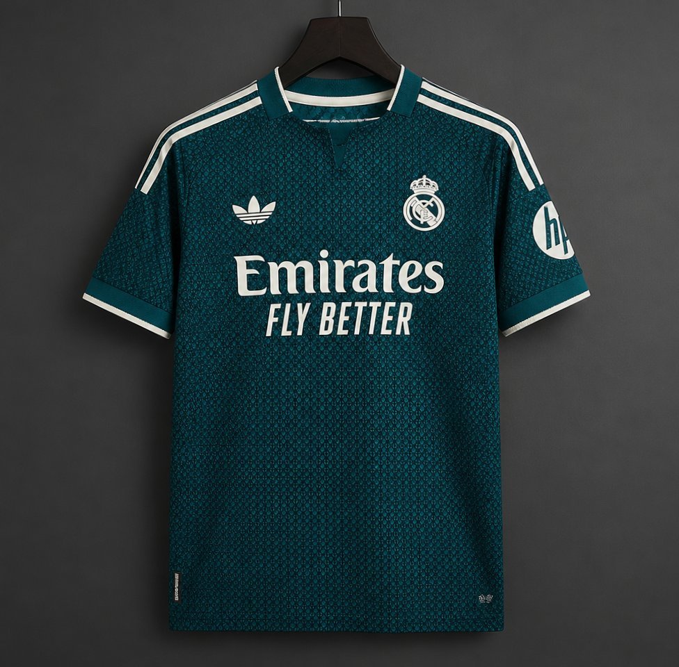 La Liga - 26-27 Real Madrid Away Green Jersey