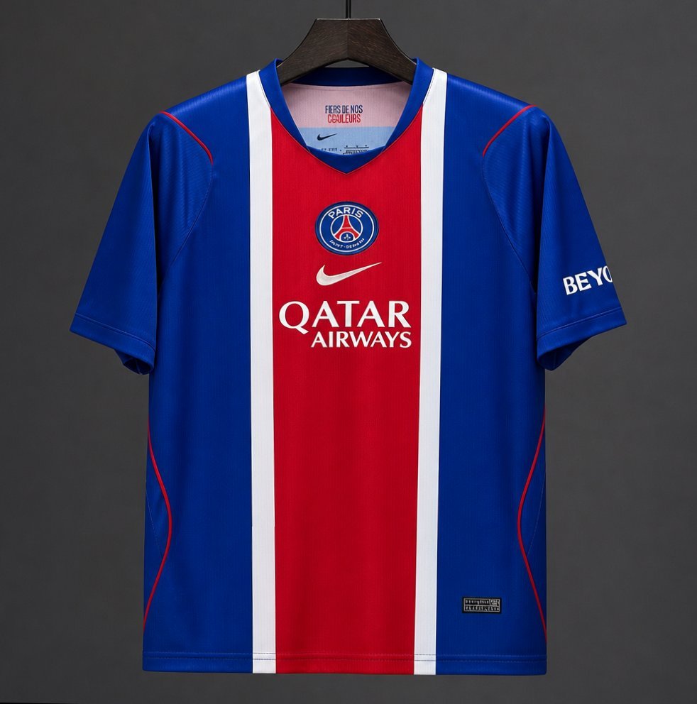 Ligue 1 - 26-27 PSG Home Jersey