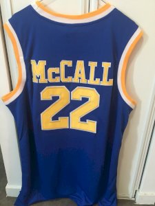 Quincy McCall 22 Crenshaw High School Bleu - image 3