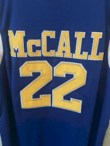 Quincy McCall 22 Crenshaw High School Bleu - image 4