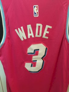 Miami Heat Dwyane Wade City Edition Miami Vice Rose - image 4