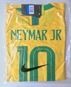 Maillot du Brésil floqué Neymar Jaune / Bleu - image 3