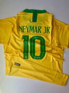 Maillot du Brésil floqué Neymar Jaune / Bleu - image 5