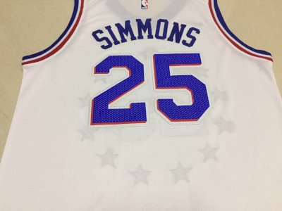 Ben Simmons Philadelphia Sixers - Blanc - image 4