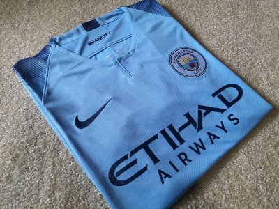 Manchester City - Cyan jersey - image 4