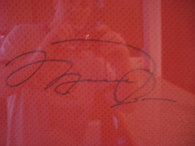 Signed Michael Jordan Jersey w COA - image 3