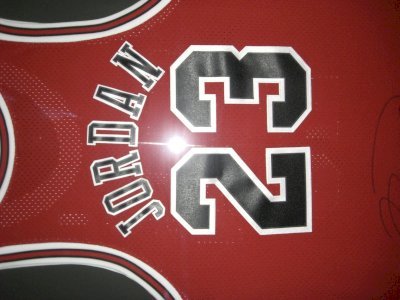 Signed Michael Jordan Jersey w COA