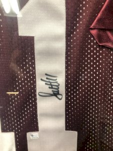 Larry Fitzgerald Arizona Cardinals autographed football jersey