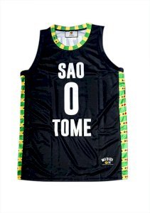 São Tomé and Príncipe Basketball Jersey