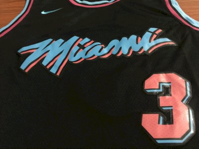 Dwyane Wade - Miami Heat City Edition black - image 4