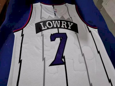 Kyle Lowry Toronto Raptors - Retro white - image 4