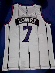 Kyle Lowry Toronto Raptors - Retro white