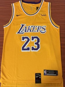 Lebron James - Los Angeles Lakers Yellow-Wish