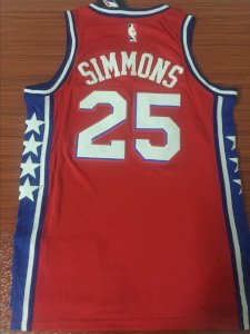 Ben Simmons Philadelphia Sixers - Red - image 4