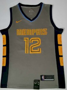 Ja Morant - Memphis Grizzles grey