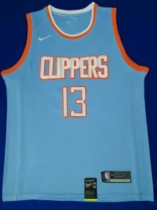 Paul George - Los Angeles Clippers  Cyan blue
